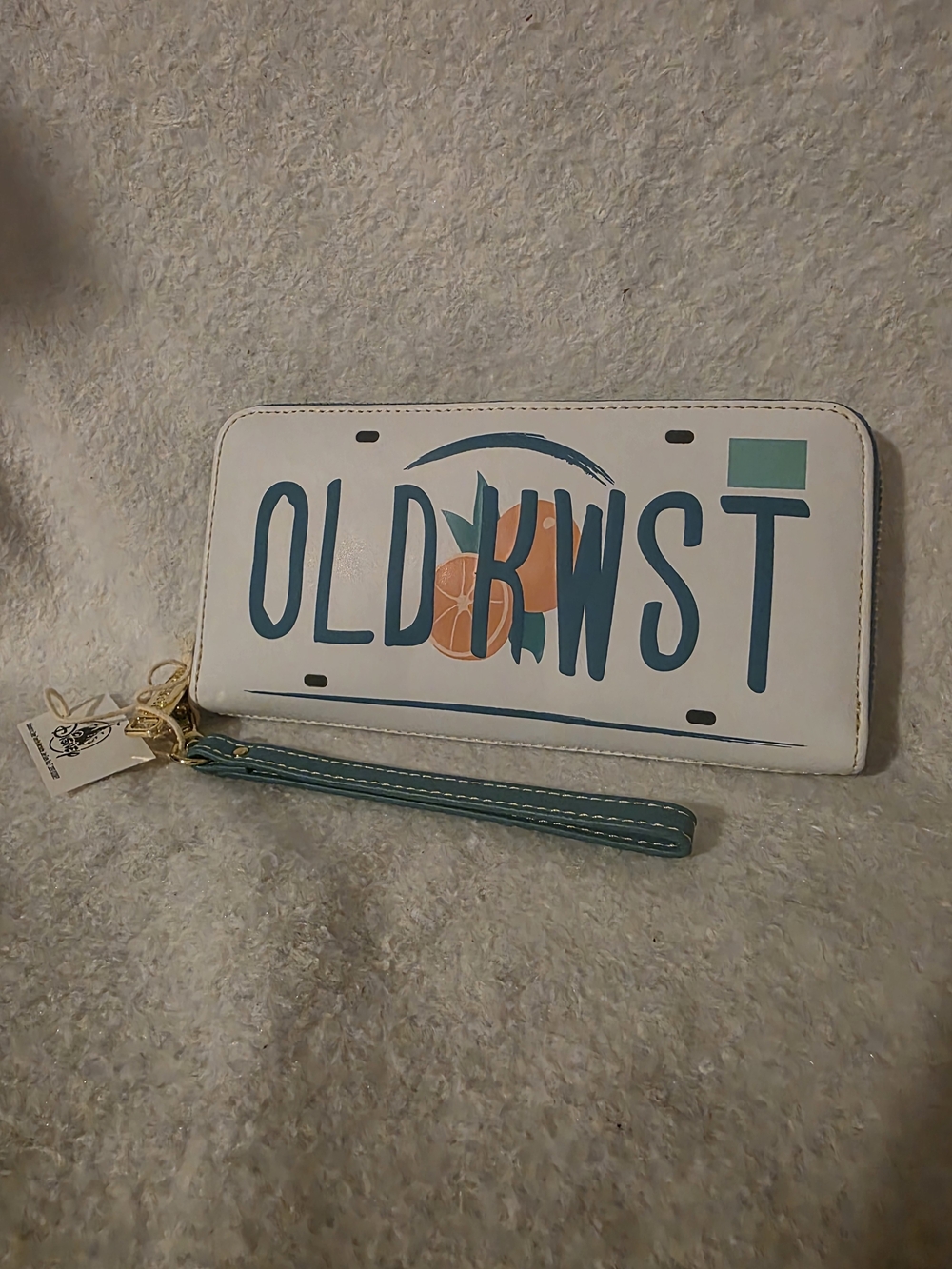 Disney Parks Hard Tag Loungefly OLD KWST Wristlet Wallet - NWT